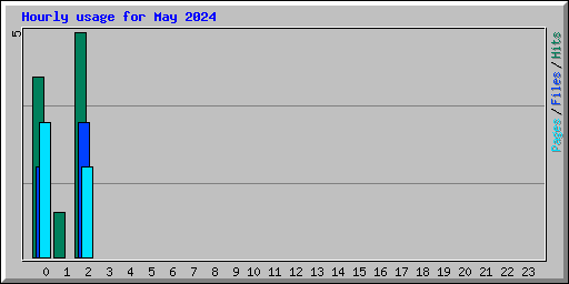 Hourly usage for May 2024